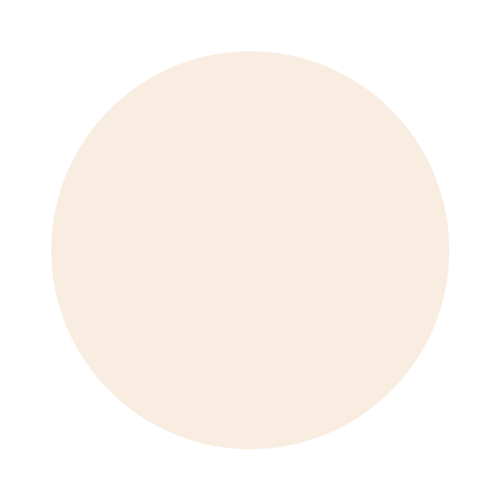 Rund beige cirkel