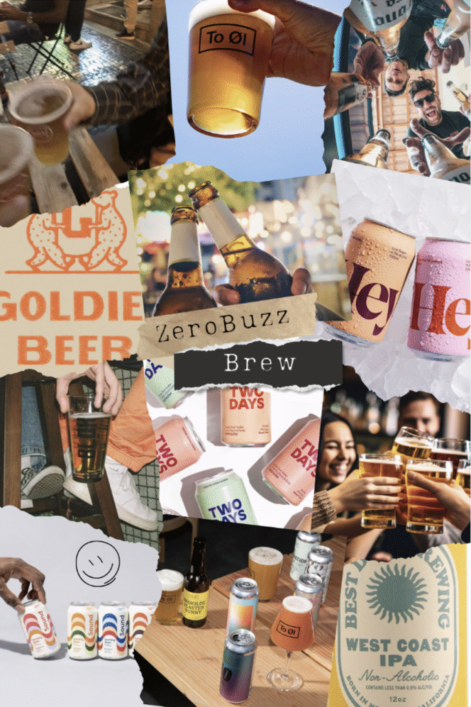 Moodboard for ZeroBuzz Brew